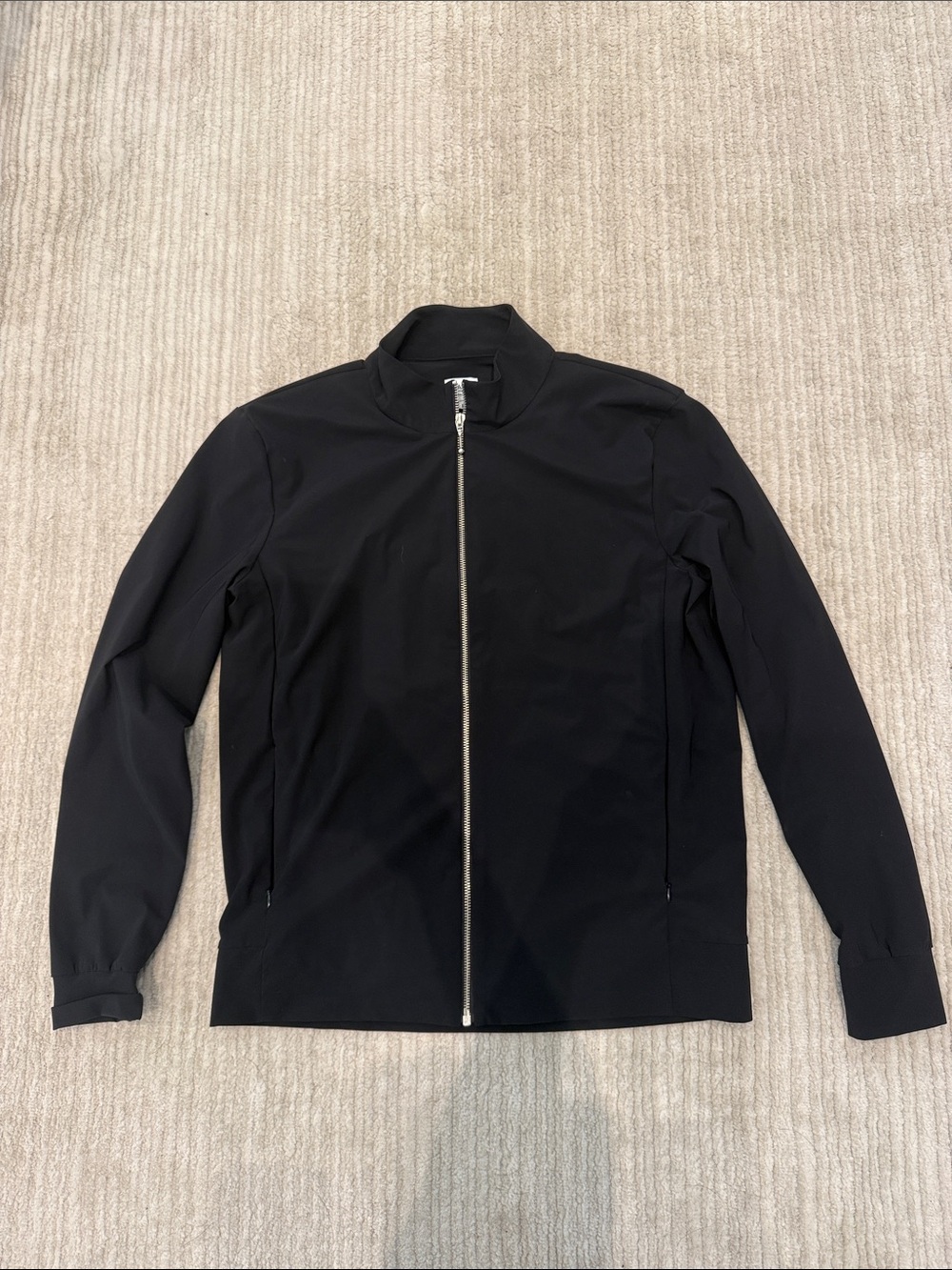 Cala Men's Black Zip-Front Jacket - Classic Lightweight Layer